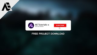 After Effects Tutorial Youtube Subscribe Button Animation Free Project [upl. by Intisar]