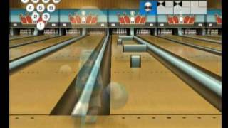 Wii Sports Resort Bowling Spin Control [upl. by Nnylirak]