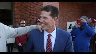 OUs Brent Venables talks about first night back in Norman including Whataburger at midnight [upl. by Trbor981]