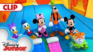 The Big Funhouse Sleepover  Mickey Mouse Funhouse  disneyjr [upl. by Georgie]