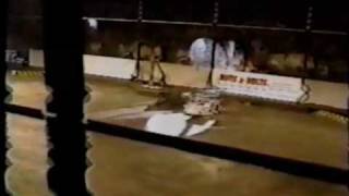 Robot Wars 1997  DoAll vs Tazbot [upl. by Dorolice]