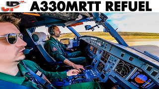 Airbus A330MRTT Air to Air Refueling Flight FRENCH AIR AND SPACE FORCE [upl. by Lexis742]