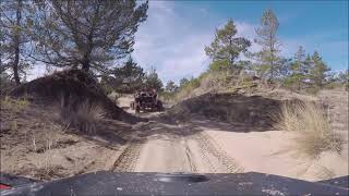 Coos Bay Oregon Dunes  Dialed Mounts Shock Tower Go Pro Mount [upl. by Alleunamme319]