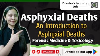 Asphyxial Deaths  An Introduction  FMT [upl. by Notlok]