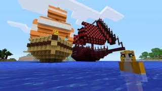 Minecraft Xbox  Sinking Feeling 124 [upl. by Aivatan660]