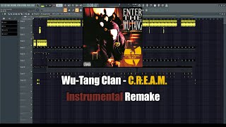 WuTang Clan CREAM Instrumental Remake [upl. by Joseito]