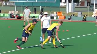 Australia Mens Hockey Team The Kookaburras Training Session [upl. by Nixon547]