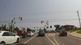 Driving Around Fredericton New Brunswick  Canada [upl. by Careaga]