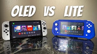 Nintendo Switch OLED vs Switch Lite Which Should You Buy in 2023 [upl. by Kealey]