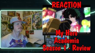 I quit My Hero Academia now Im BACK REACTION [upl. by Jordon317]