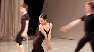 Bolshoi Ballet Academy  Contemporary Exam 7th grade 2010 [upl. by Kati822]