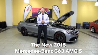 Review  The New 2015 MercedesBenz C63 AMG S Sedan Minneapolis Minnetonka Wayzata MN [upl. by Auberta255]