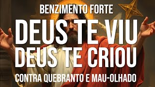 🌿​Benzimento forte Deus te viu Deus te criou contra inveja feitiçaria e bruxaria [upl. by Anirok522]