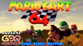 Mario Kart 64 by Abney317 in 2915  AGDQ2019 [upl. by Othella419]