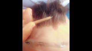 full tutorial on how to ventilate hairstyles ventilate youtubers subscribe [upl. by Iduj]