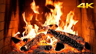 🔥 The Best Burning Fireplace Cozy Crackling Logs and Soothing Glow for Sleep and Relaxation 4K UHD [upl. by Ydorb]