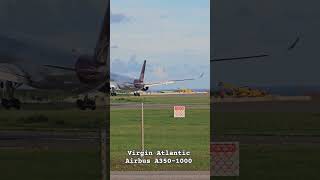 Beautiful Virgin Atlantic A3501000 Approach and Landing at BGI Barbados virginatlantic airbus [upl. by Anirdnaxela]