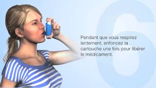 Comment utiliser un inhalateurdoseur correctement [upl. by Rayshell766]