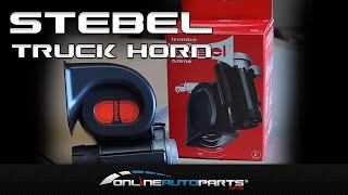 Stebel Compact Truck Horn Air horn Loud Car Motorbike 4x4 SUV [upl. by Allyce]