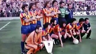 1979 Valencia campeón de la Copa del Rey Valencia vs Real Madrid 20 Mario Alberto Kempes [upl. by Annuahsal]