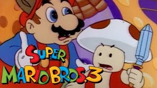 Adventures of Super Mario Bros 3 104  Toadally Magical Adventure  Misadventures In Babysitting [upl. by Oralee]