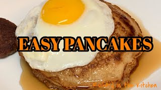 EASY PANCAKES  Blackstone E Series Electric Griddle [upl. by Enyalaj573]