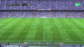 FC Barcelona vs Real Madrid CF  2  1  1er Tiempo 26102013 [upl. by Airual]