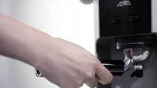 JAVA Semiauto Coffee Machine WSD18050 How To Use [upl. by Lerraf]