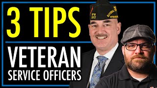 3 TIPS for Finding a Good Veteran Service Officer  Help with VA Disability Claim  theSITREP [upl. by Hairaza]