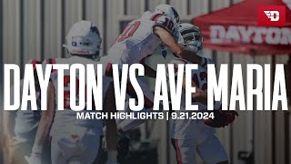 Highlights  Dayton Football vs Ave Maria [upl. by Guttery]