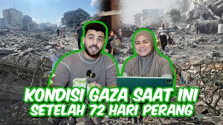 GAZA STELAH 72 HARI PERANG KONDISI SAAT INI [upl. by Ruhtra319]