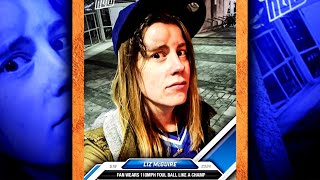 Baseball Fan Beaned by Foul Ball Gets Her Own Topps Card [upl. by Gainer]