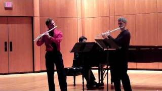 Three Dances for Two Flutes Gary Schocker [upl. by Xeno900]