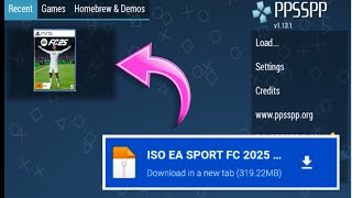 FIFA 25 Commentaires Français ppsspp EA FC 25 PPSSPP ANDROID MOBILE4K CAMERA ENGLISH versionbest [upl. by Akierdna496]