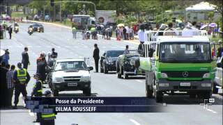 Posse de Dilma Roussef  01012015  Parte 1 [upl. by Nykal591]