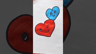 How to Draw Beautiful Heart ❤️ for Kids heart drawing [upl. by Iderf379]