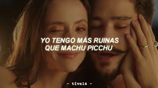 Camilo Evaluna Montaner  Machu Picchu Official Video  Letra Lyrics [upl. by Yvel]