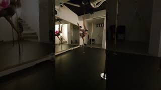 Dragon tail pole poleflow handspring dance aerialpole [upl. by Aruon536]