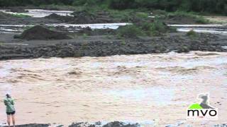 Lahar in Belham Valley 14 October 2012 2 [upl. by Iona]