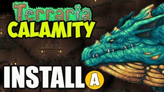 Terraria 1449 How to install Calamity mod 2024 STEAM [upl. by Nagel61]