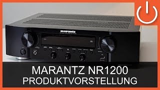 Marantz NR1200 Produktvorstellung  THOMAS ELECTRONIC ONLINE SHOP [upl. by Atalaya]