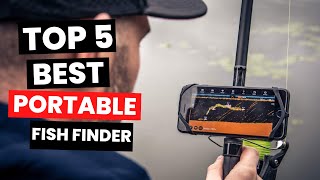 Top 5 BEST Portable Fish Finder 2024 [upl. by Yroggerg]