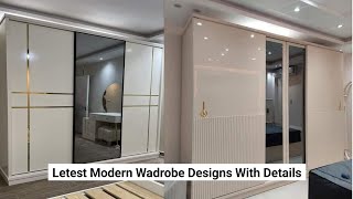 Letest Sliding Wardrobe Design Ideas  Sliding Cupboard Designs  Amarwoodworker [upl. by Enneirb]