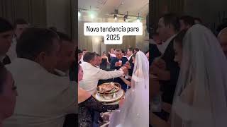 Nova tendência para 2025 casamento [upl. by Klimesh]