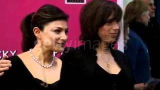 Sally Hawkins and Alexis Zegerman HappyGoLucky Premiere [upl. by Kinelski]