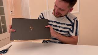 Распаковываем ноутбук HP Spectre x360 15 [upl. by Erminia]