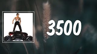 3500 Lyrics  Travis Scott [upl. by Akeber]