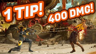 HOW TO GET DAMAGE WITH TAKEDA  Mortal Kombat 1 quotTakedaquot Gameplay Breakdown Combo Guide [upl. by Maye294]