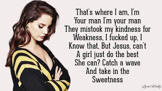 Lana Del Rey  Mariners Apartment Complex Lyrics [upl. by Blanchette]