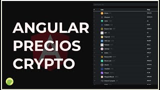 Angular Precios Crypto  Angular amp CoinGecko API [upl. by Ghassan]